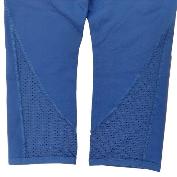 Lorna Jane Capri Leggings Womens Small Blue Breathable Gym Yoga Activewear - Picture 4 of 7